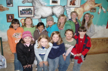 The Posse Club horse 4H club located at Diane's Riding Place